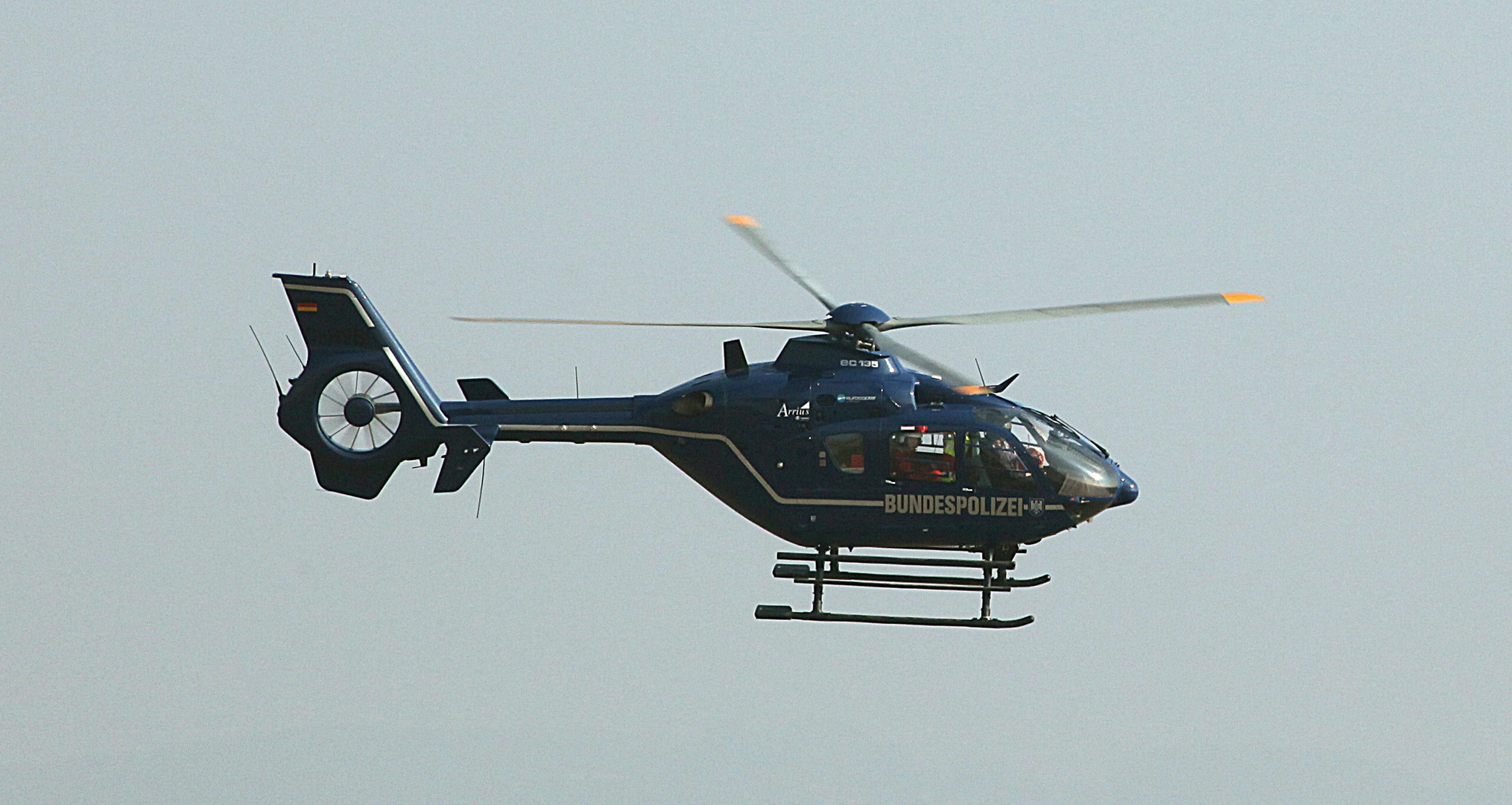 Heli der Bundespolizei