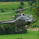 Heli im anflug