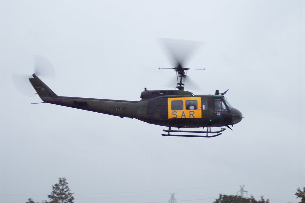 Heli im Einsatz