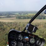 Heli im Steigflug