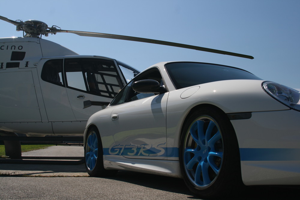 Heli meets Porsche 2