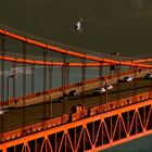 Heli over The Bridge