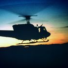 Helicopter at Goose Bay Nightflight 1986 II