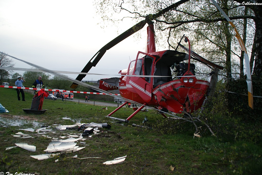 Helikopter-Absturz in Wuppertal!