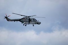 Helikopter über Cuxhaven