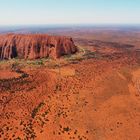 Helikopterflug über das Rote-Zentrum ( Uluru )