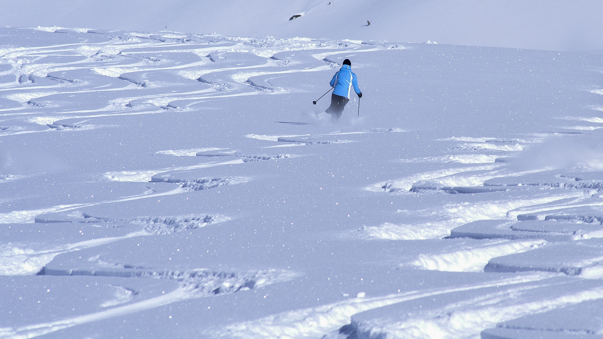 Heliskiing in Canada 2. Versuch