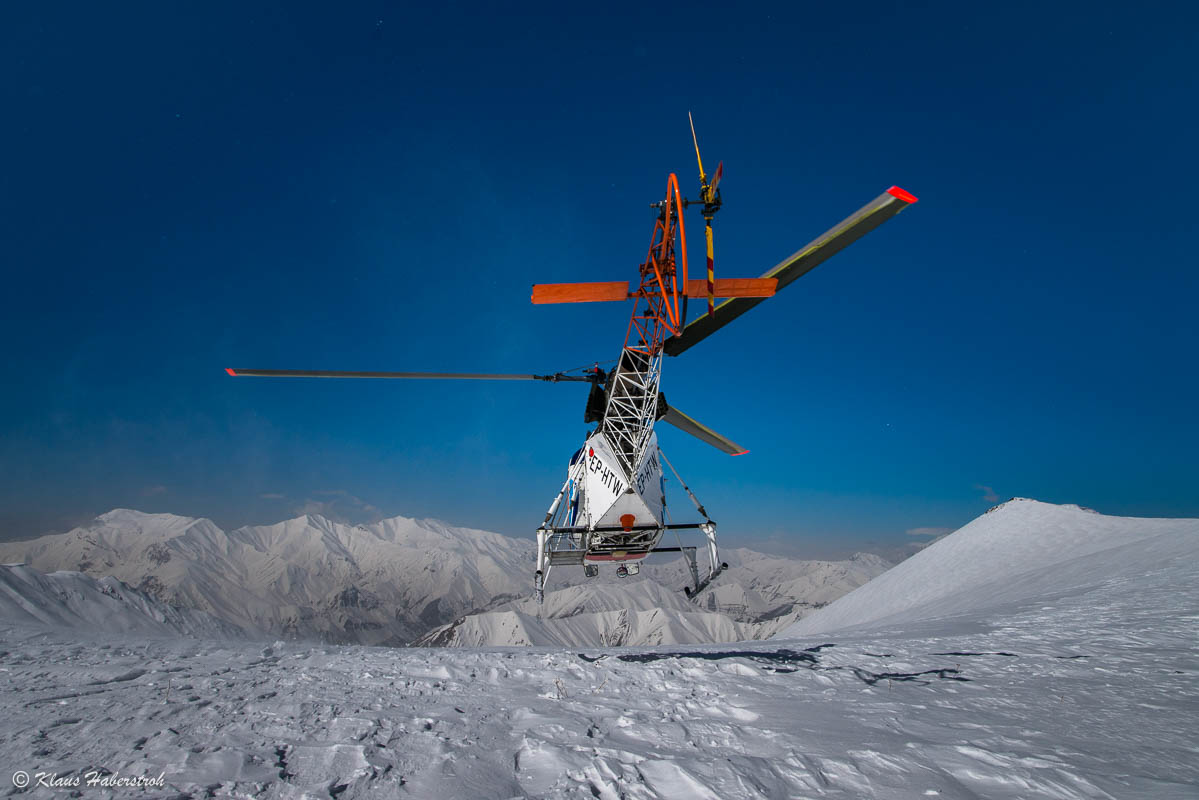 Heliskiing Iran