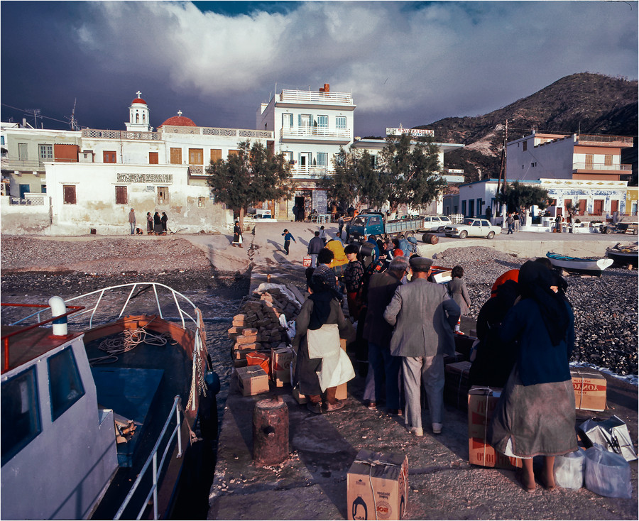 Hellas - Dodekannes - Karpathos - Diaphani - "Ankunft"