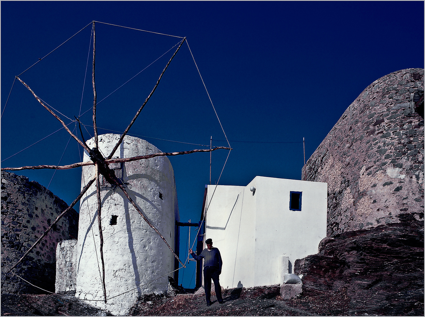 Hellas - Dodekannes - Karpathos - Olymbos - "der Müller von Olymbos - viele Jahre sind vergangen!"