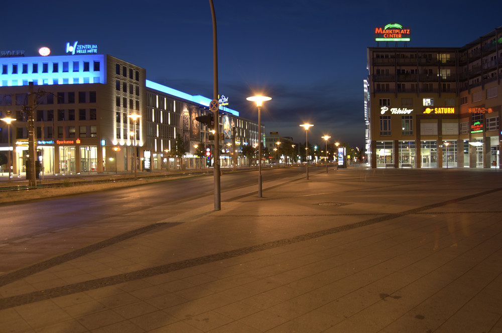 Helle Mitte mit sicht auf´s Kino