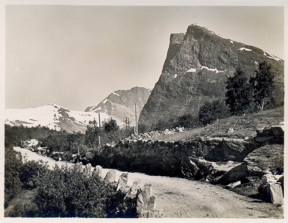 Hellesylt-Hornindal.Foto von 1929