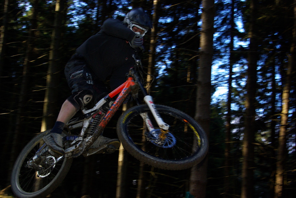 Helli in Action!! (Willingen DH-Strecke)