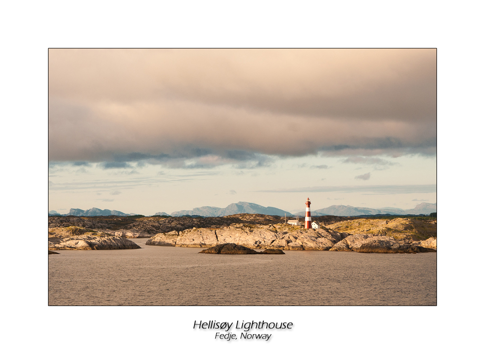 Hellisøy Lighthouse - Fedje, Norway