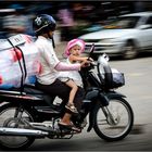 Helm ist Pflicht. Für den Fahrer.