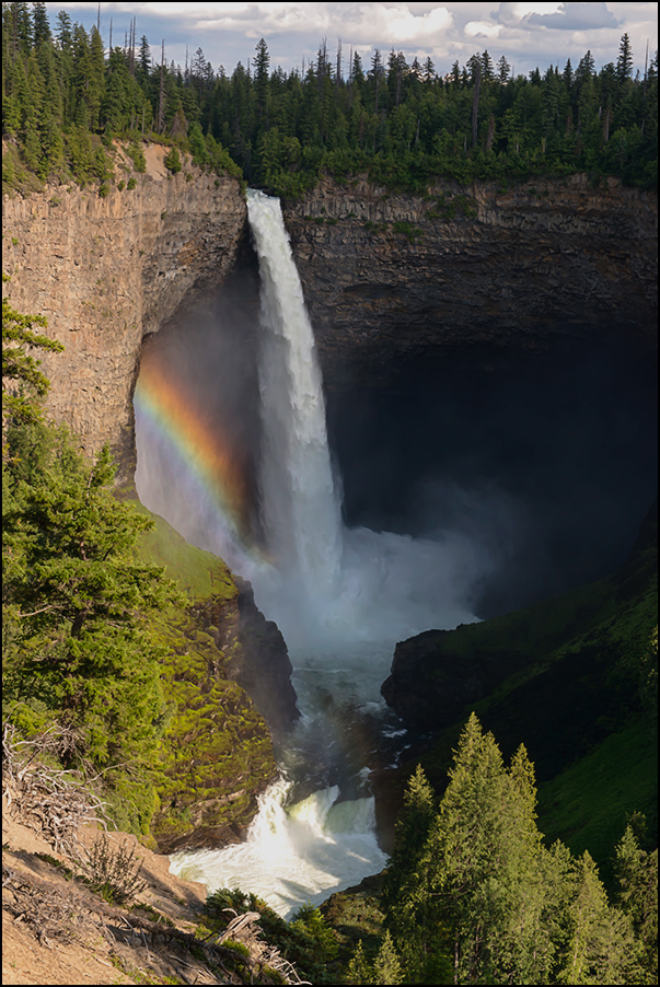 helmcken falls rainbow