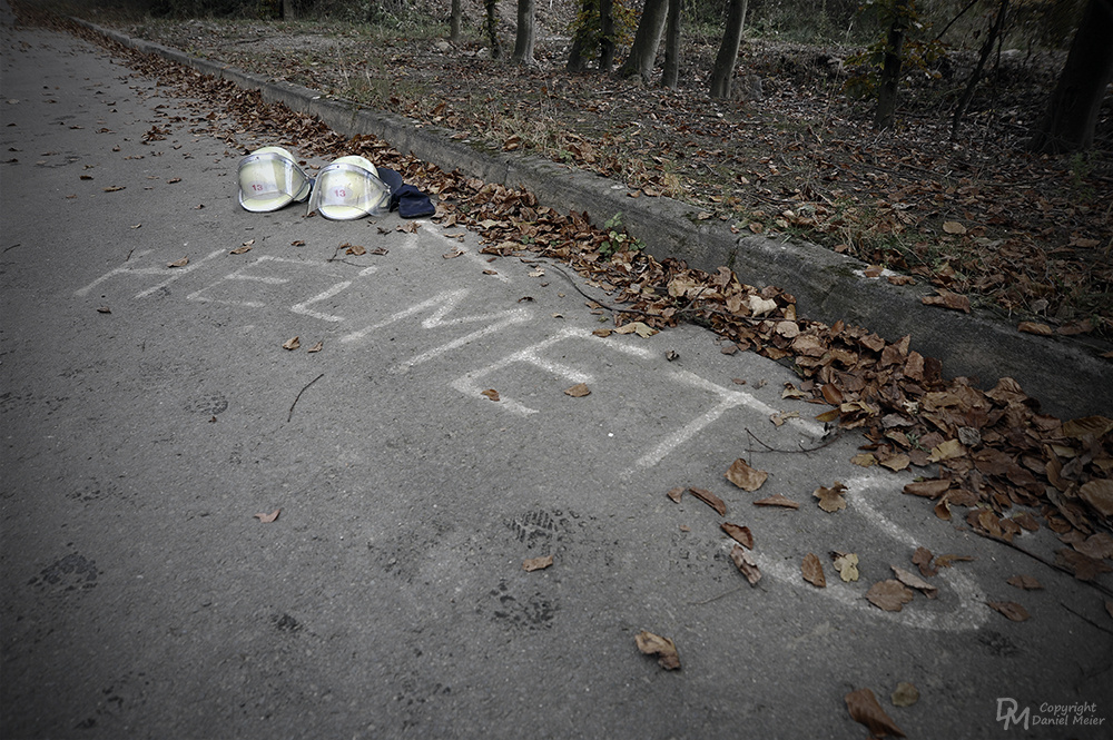 Helmets...