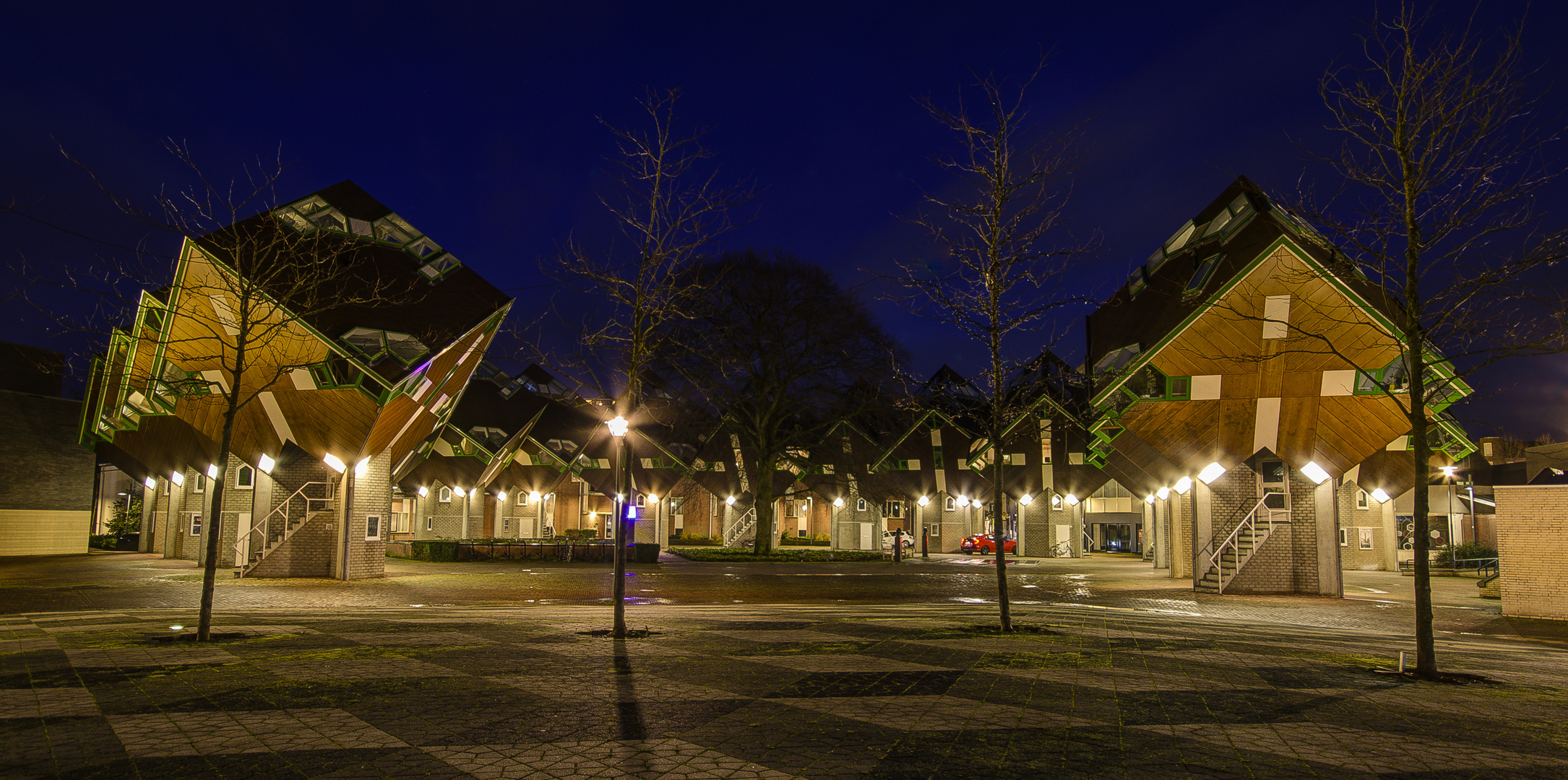 Helmond - Speelhuisplein - Cube Houses