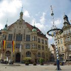 Helmstedter Rathaus mit Maibaum