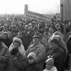 Helmut Kohl spricht am 9. März 1990 in Rostock