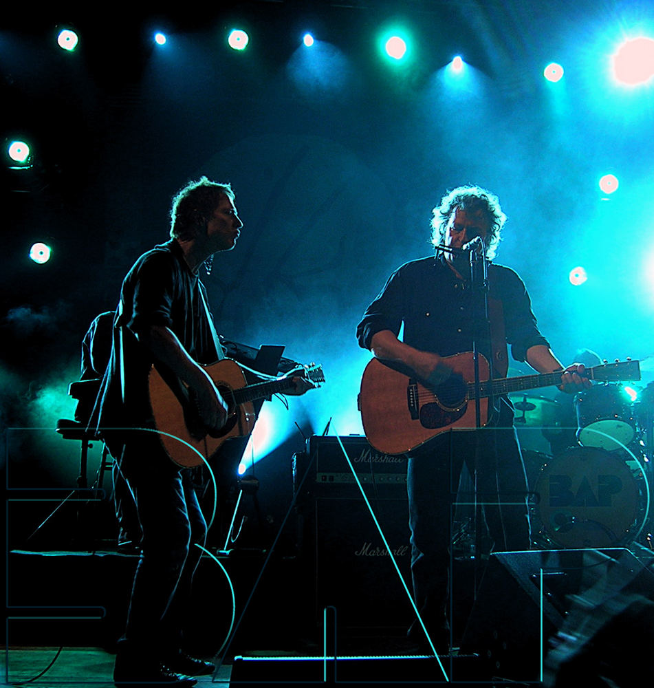 Helmut Kruminga und Wolfgang Niedecken