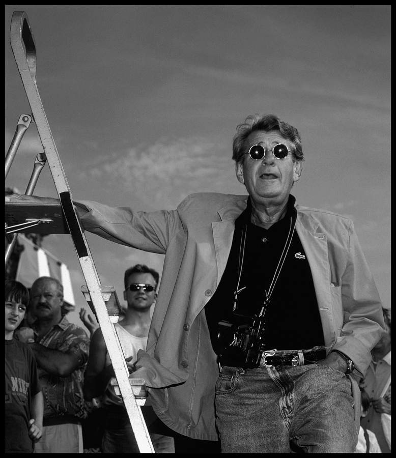 Helmut Newton bei Christo