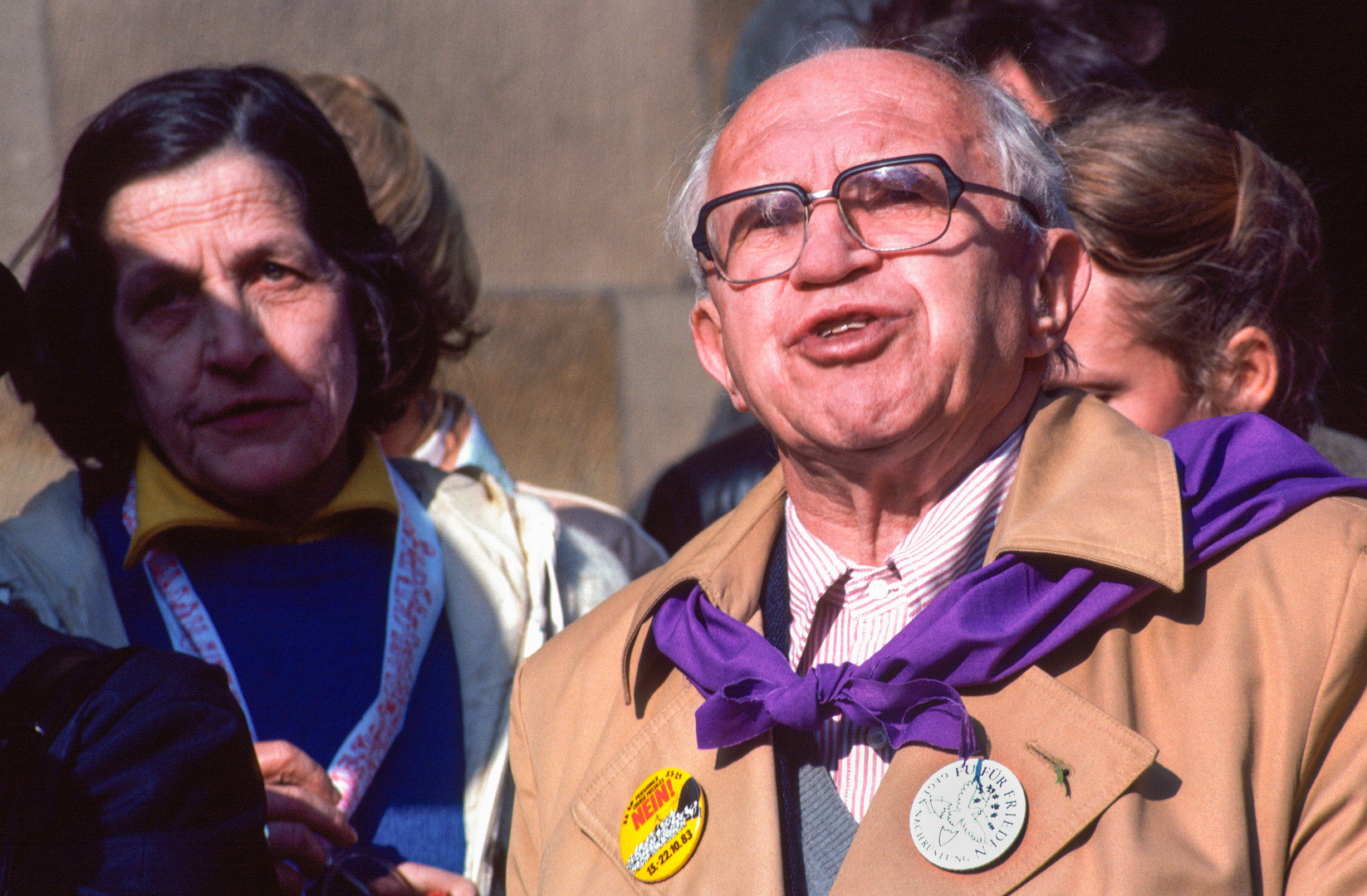 Helmut und Brigitte Gollwitzer in Mutlangen