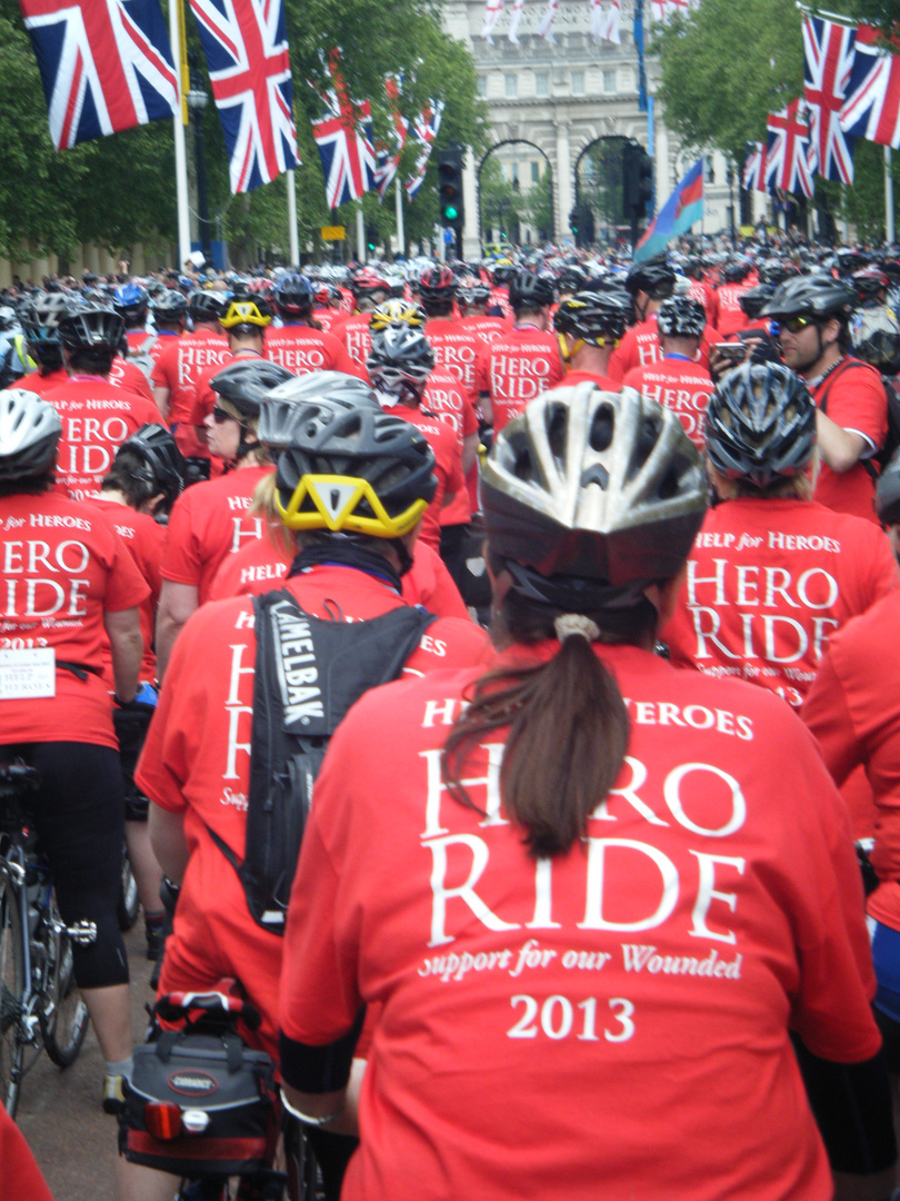 Help For Heroes London Ride 2013