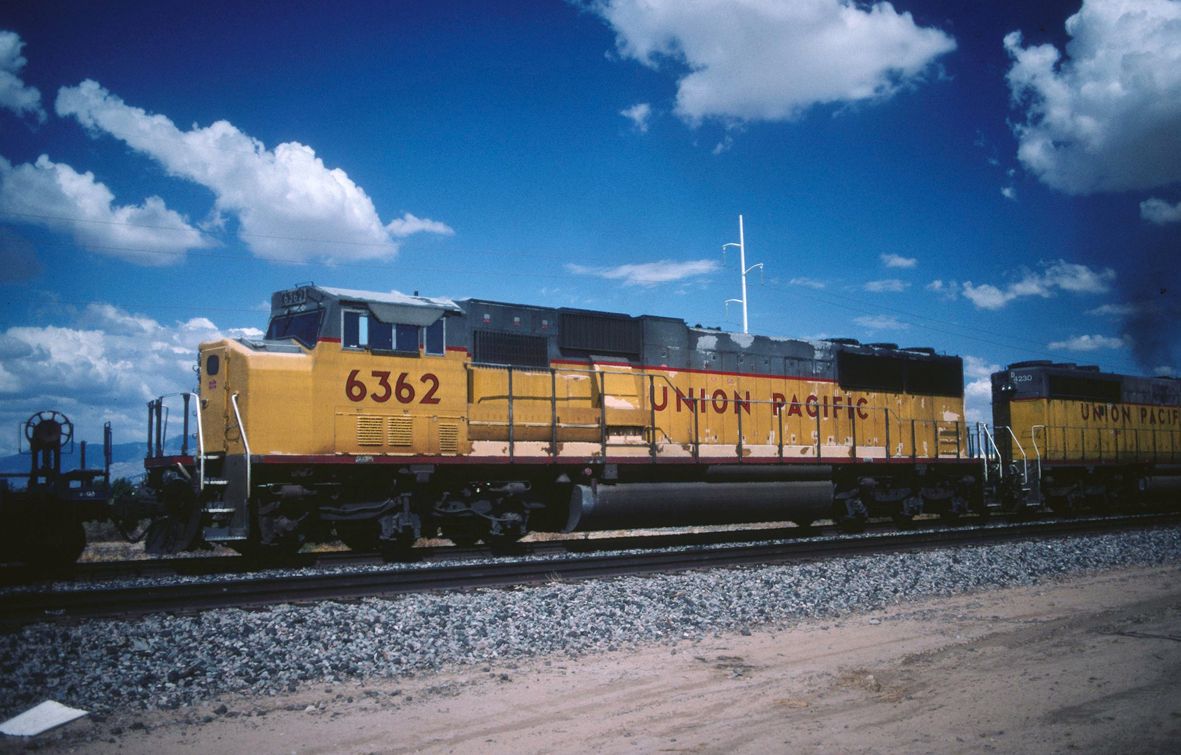 Helper Union Pacific UP#6362 SD60M