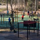 Helsinki, Active people on the outsidegym