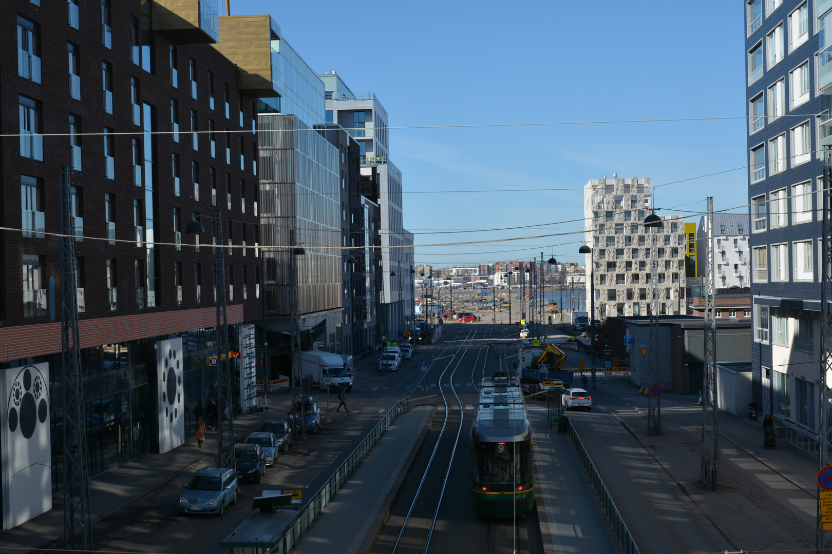 Helsinki, An old and new buildings on Jätkäsaari