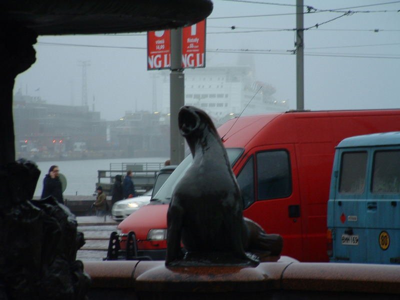 Helsinki Blick über den.. Hafen !