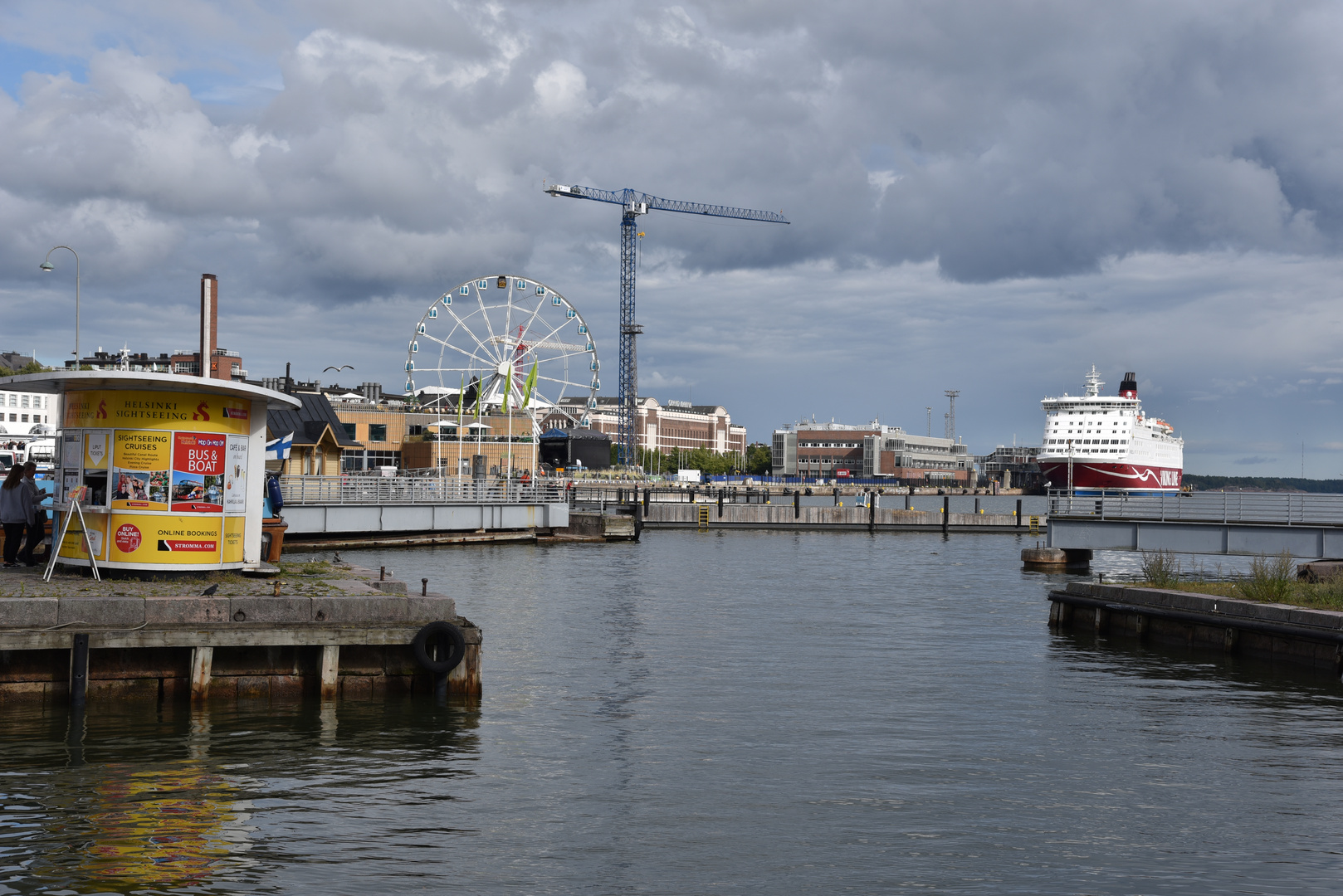 Helsinki, Hafenansicht