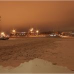Helsinki ~ icebreaker in frozen harbour