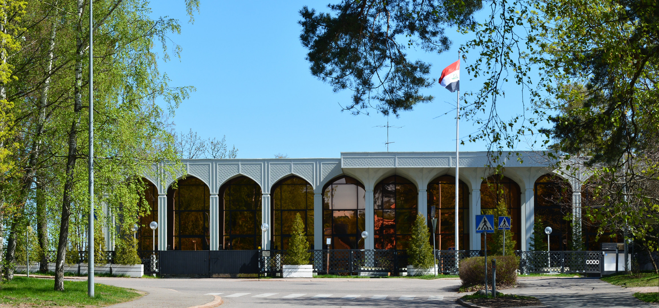 Helsinki, Kulosaari, the embassy of Iraq