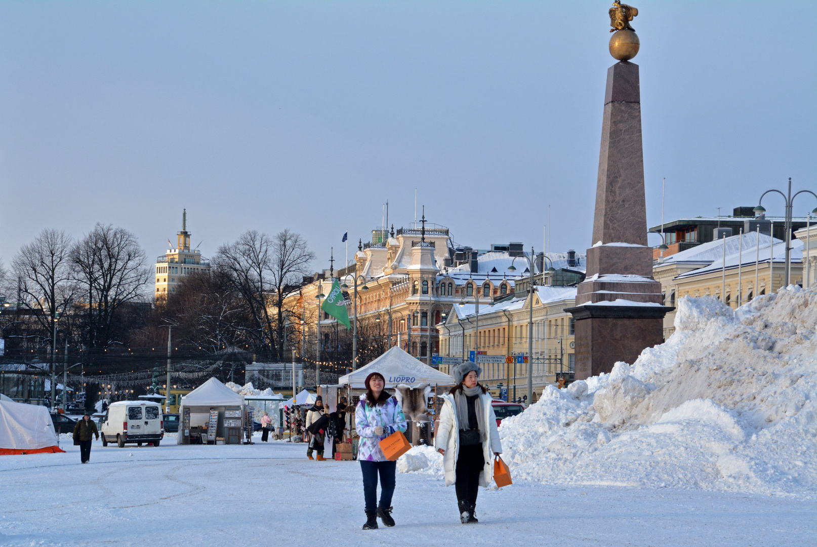 Helsinki, market-place