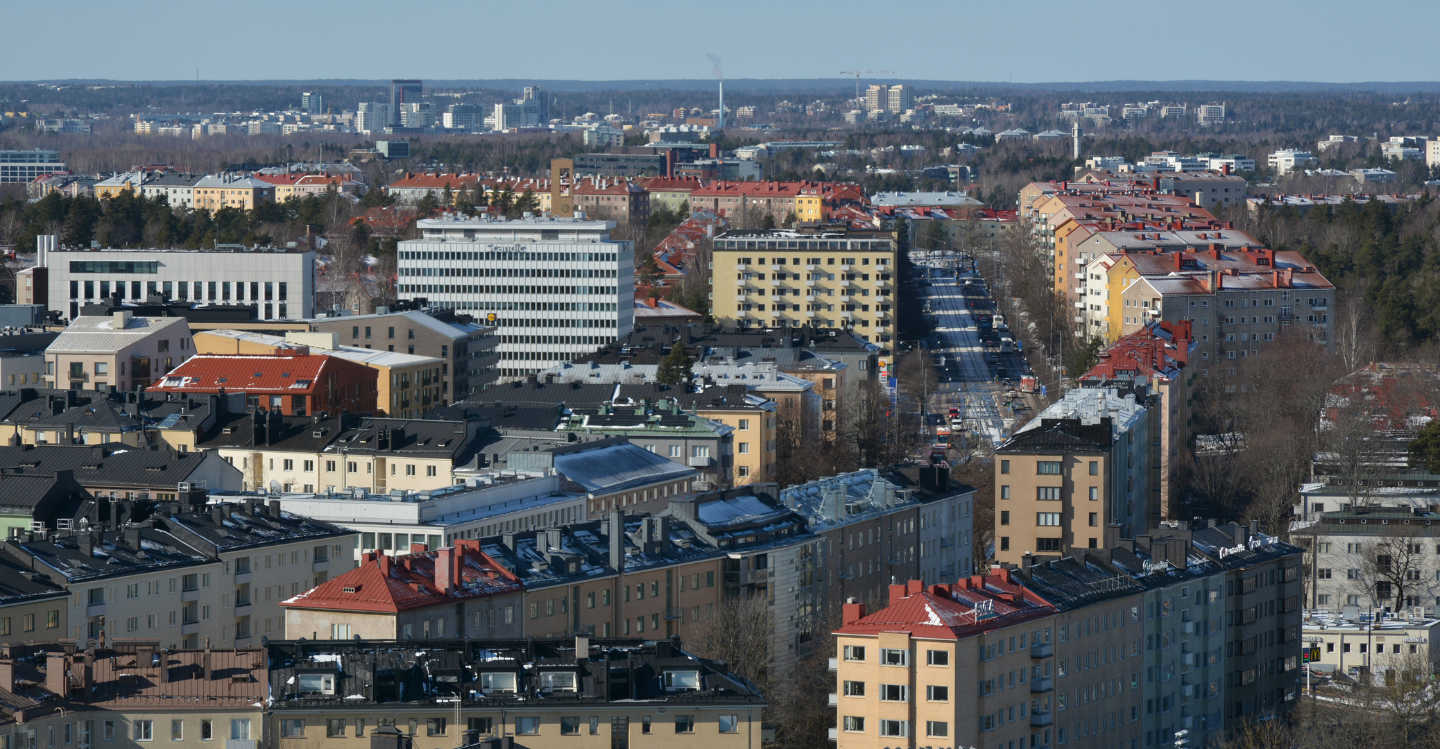 Helsinki, Meilahti, Mannerheimintie