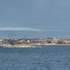 Helsinki sight from Suomenlinna