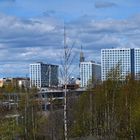 Helsinki, sight to Pasila from Alppila