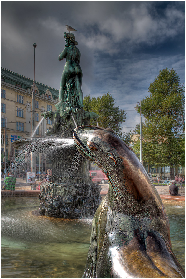 ... Helsinki ... Stadtbrunnen ...