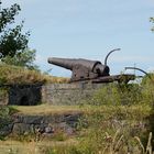 Helsinki, Suomenlinna an old gun