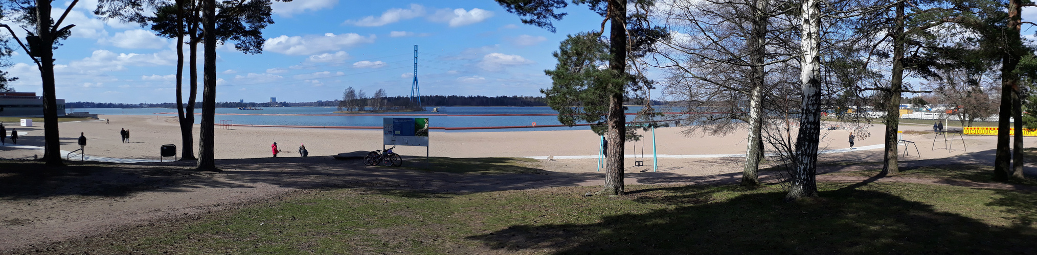 Helsinki, The bathing beach, Hietaniemi