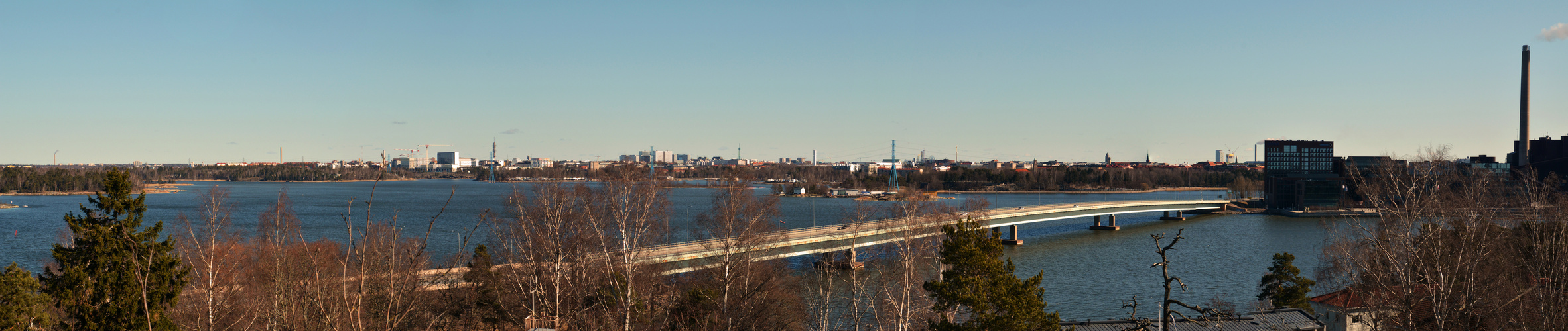 Helsinki, The bridge of Lauttasaari