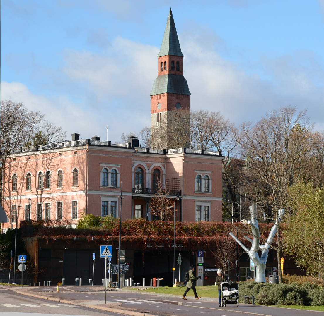 Helsinki, the Hakasalmi and National museum
