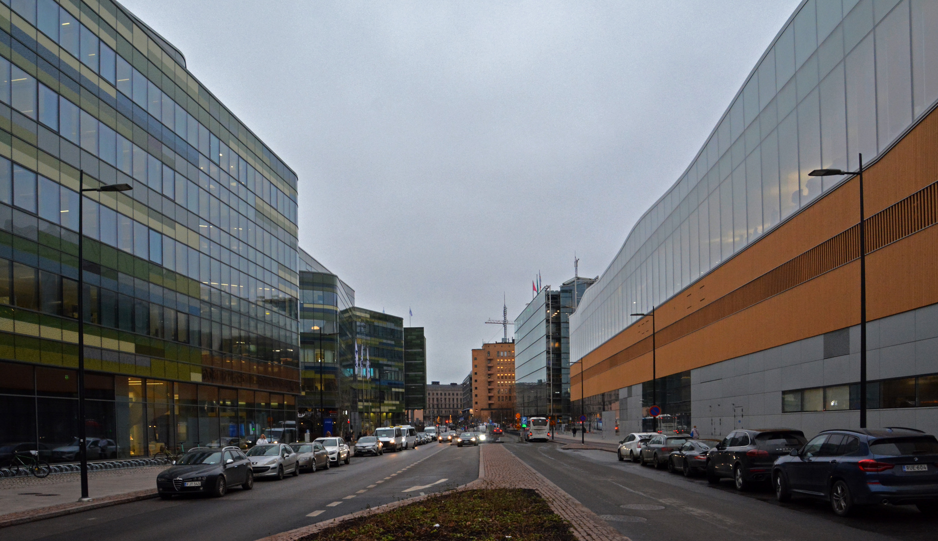 Helsinki, the street of Alvar Aalto, 2