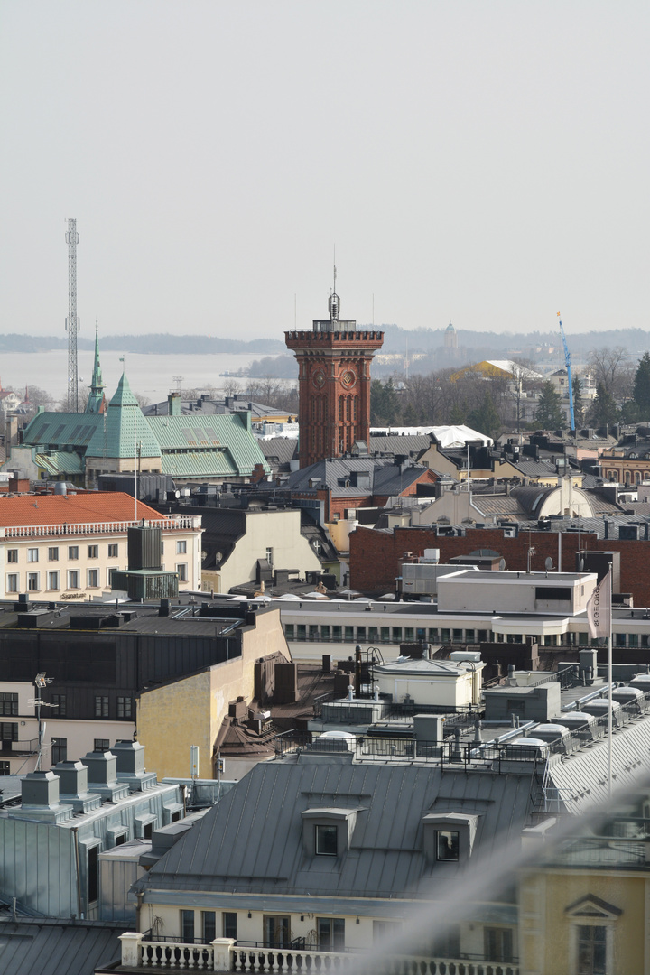 Helsinki, The tower of on old fire station