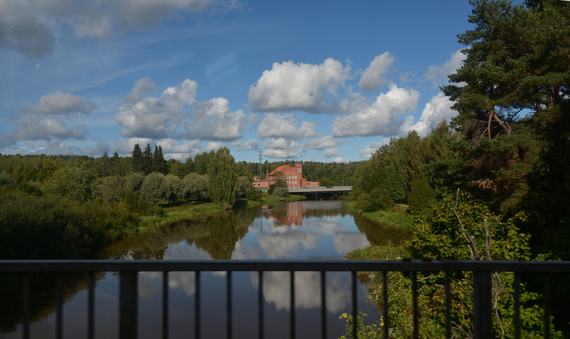 Helsinki, the Vantaa river