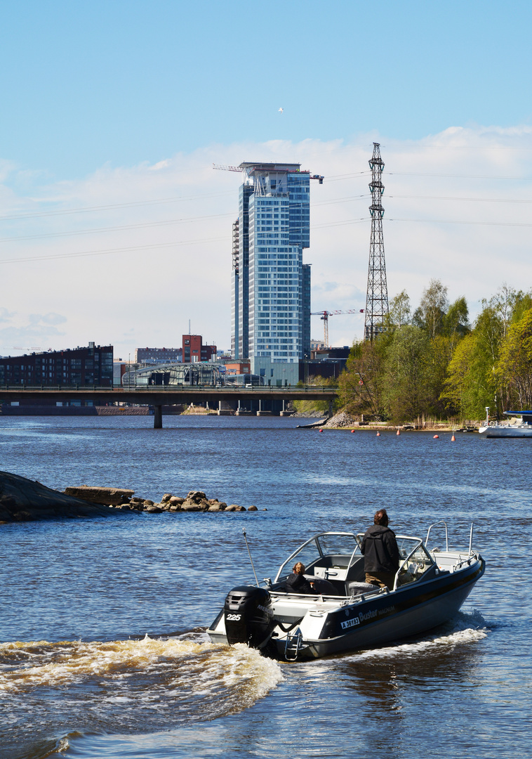 Helsinki, towers of Kalasatama