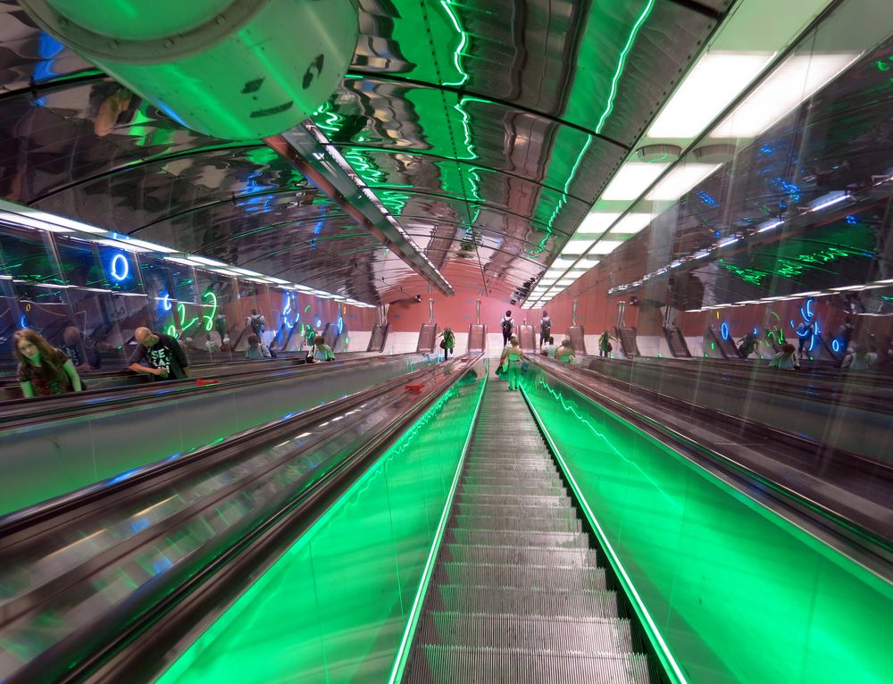 Helsinky Metro Station