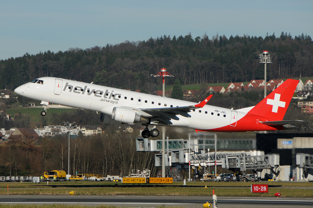 Helvetic Airways Embraer 190